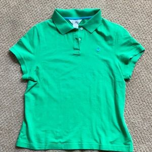 Lilly Pulitzer Ladies Polo shirt size XL, green.
